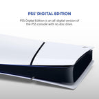 Sony PlayStation 5 Digital Console - PS5 E Chassis 1TB White - Next Gen Gaming - Like New