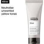 L'Oréal Professionnel Serie Expert Silver Conditioner - Grey, White, Light Blonde Hair - 200ml Neutralising Tone - Damaged Box