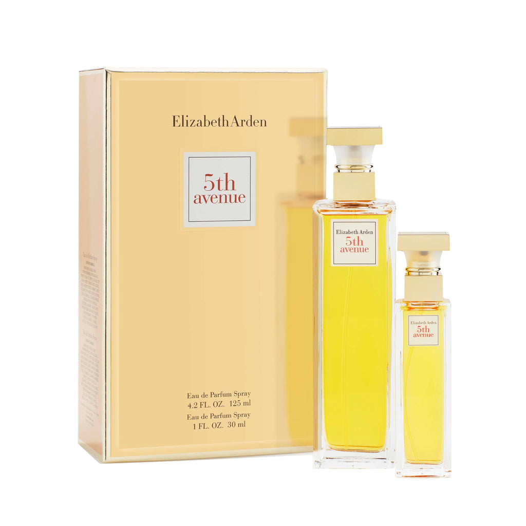 5TH Avenue Fragrance Gift Set - Eau de Parfum Spray 125ml & 30ml - Women's Scent Collection - Damaged Box