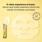 Dr.Jart+ Cryo Rubber Hydrogel Brightening Face Mask - Niacinamide Korean Skincare Sheet Mask - New