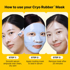Dr.Jart+ Cryo Rubber Hydrogel Brightening Face Mask - Niacinamide Korean Skincare Sheet Mask - New