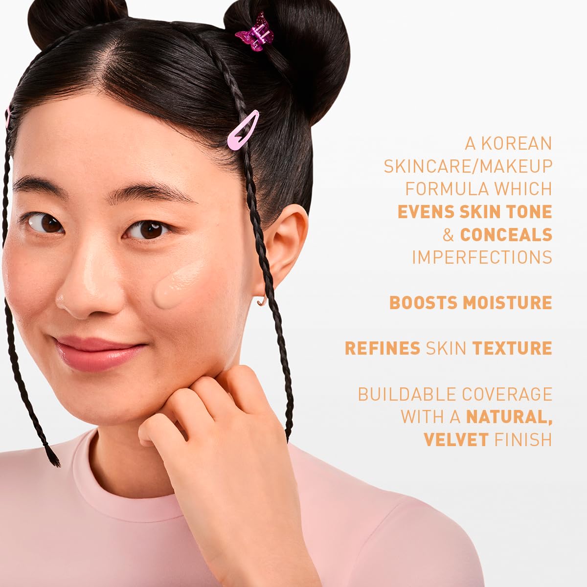 Erborian BB Cream with Ginseng - Nude SPF 20 - 5-in-1 Complexion Cream - 15ml Korean Cosmetic - New
