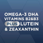 Bausch + Lomb Ocuvite Complete Eye Supplement Capsules - Lutein, Zeaxanthin, Omega 3 DHA, Vitamins B2 Niacin - Vision Health - Damaged Box - BBE 09/2026