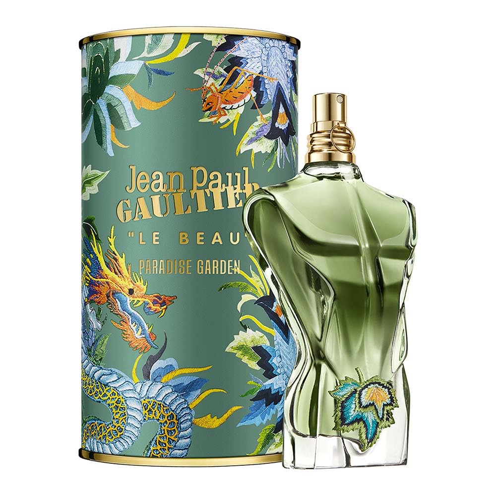 Jean Paul Gaultier Le Beau Paradise Garden Eau de Parfum 125ml EDP Spray Fragrance Men's - Damaged Box