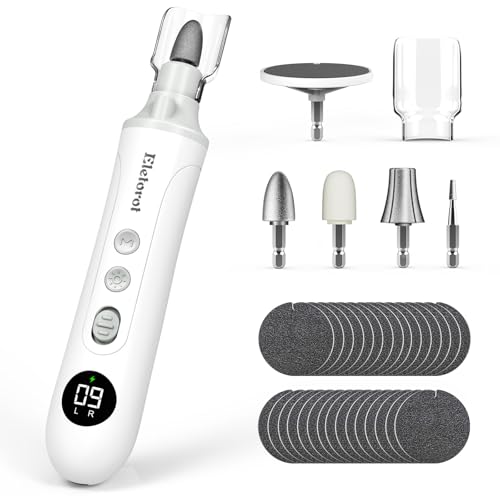 Eletorot Electric Nail File Manicure Pedicure Set for Women Feet - Hand Nail Care Kit - Damaged Box