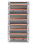 SmoothGlide 4-Pack Women's Razor Blades Refill - 6-Blade Diamond-Coated for Sensitive Skin with Vitamin E Strip - Damaged Box