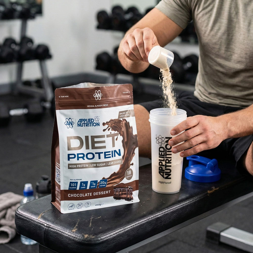 Applied Nutrition Diet Whey Protein Powder - Salted Caramel, 450g - Low Carb, Low Sugar, Weight Management Supplement - New - BBE 03/2028