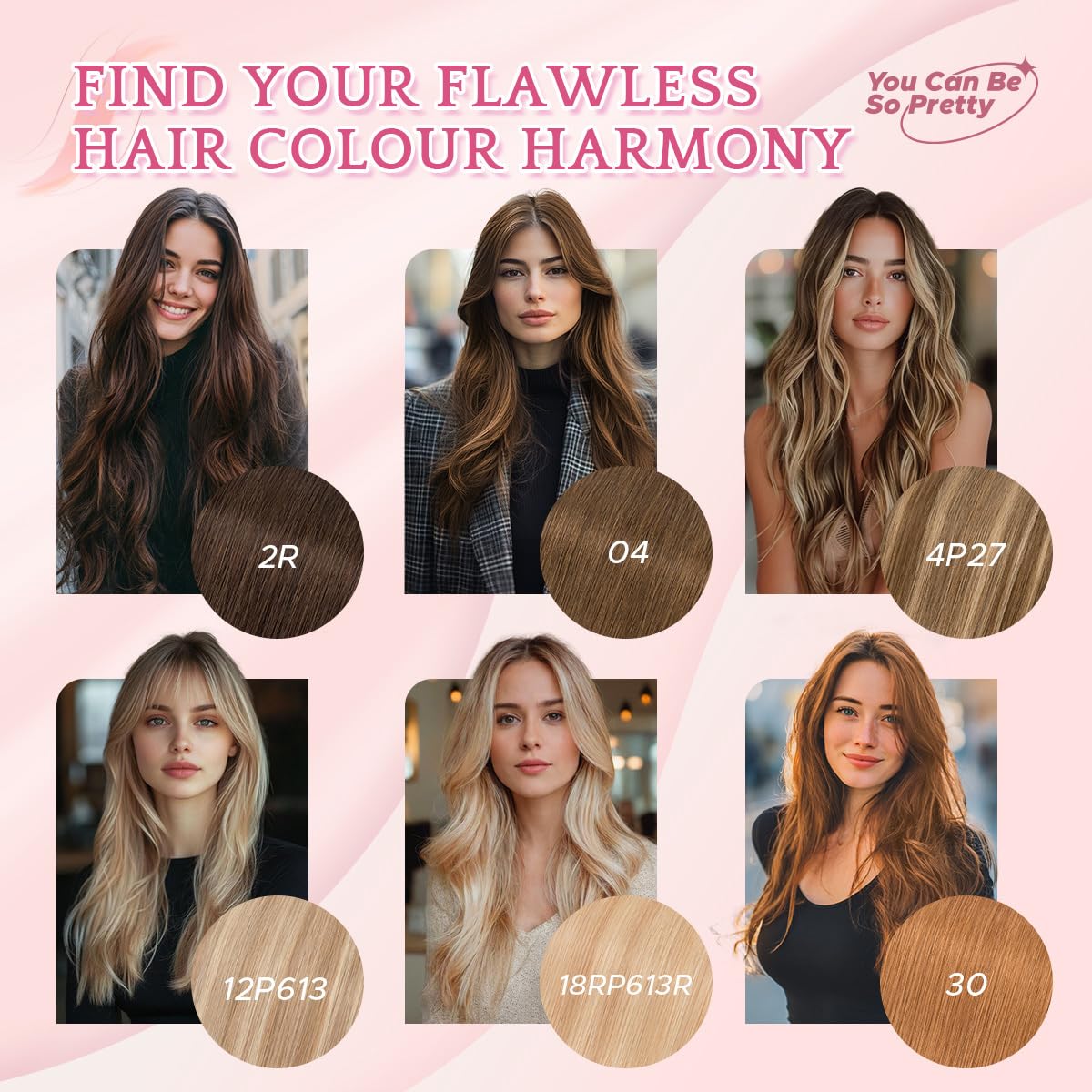 SEGO Pro Clip in Hair Extension Real Human Hair Lace Weft 6pcs 12 Inch 33g #12P613 Golden Brown Bleach Blonde Highlights - Damaged Box