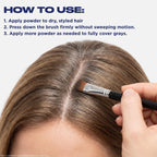 Clairol Root Touch-Up Concealing Powder - Medium Brown - 1 Count Hair Colour Concealer - Damaged Box