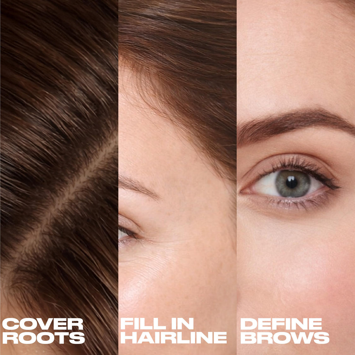 Clairol Root Touch-Up Concealing Powder - Medium Brown - 1 Count Hair Colour Concealer - Damaged Box