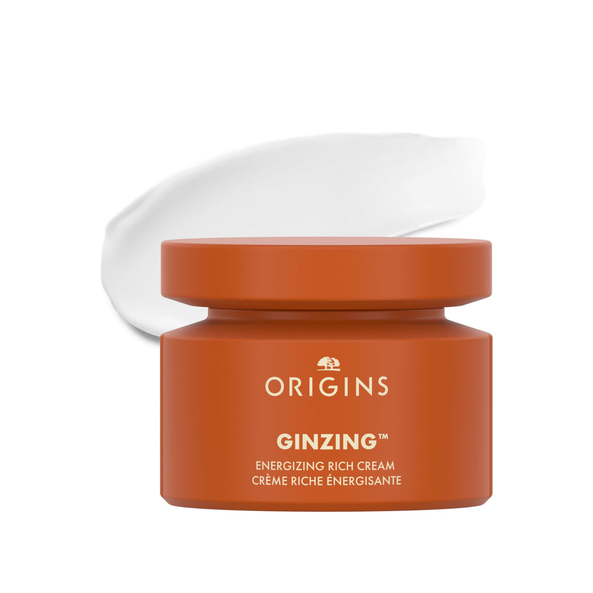 Origins GinZing Energizing Rich Cream - Face Moisturizer for Dry Skin - Niacinamide Caffeine Ginseng - 50ml - New