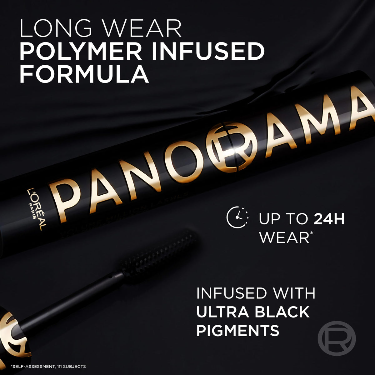 L'Oreal Paris Volume Million Lashes Panorama Mascara - Black - All Night Formula - New