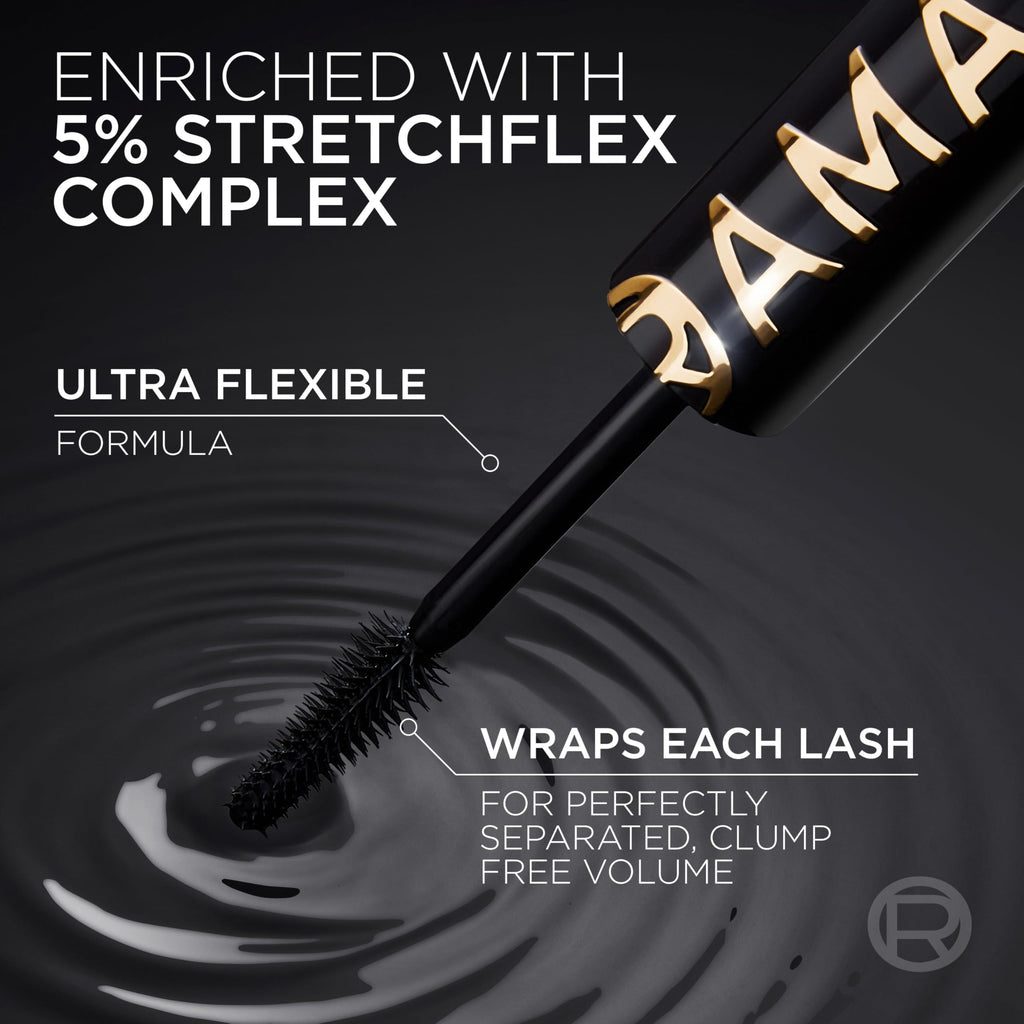 L'Oreal Paris Volume Million Lashes Panorama Mascara - Black - All Night Formula - New