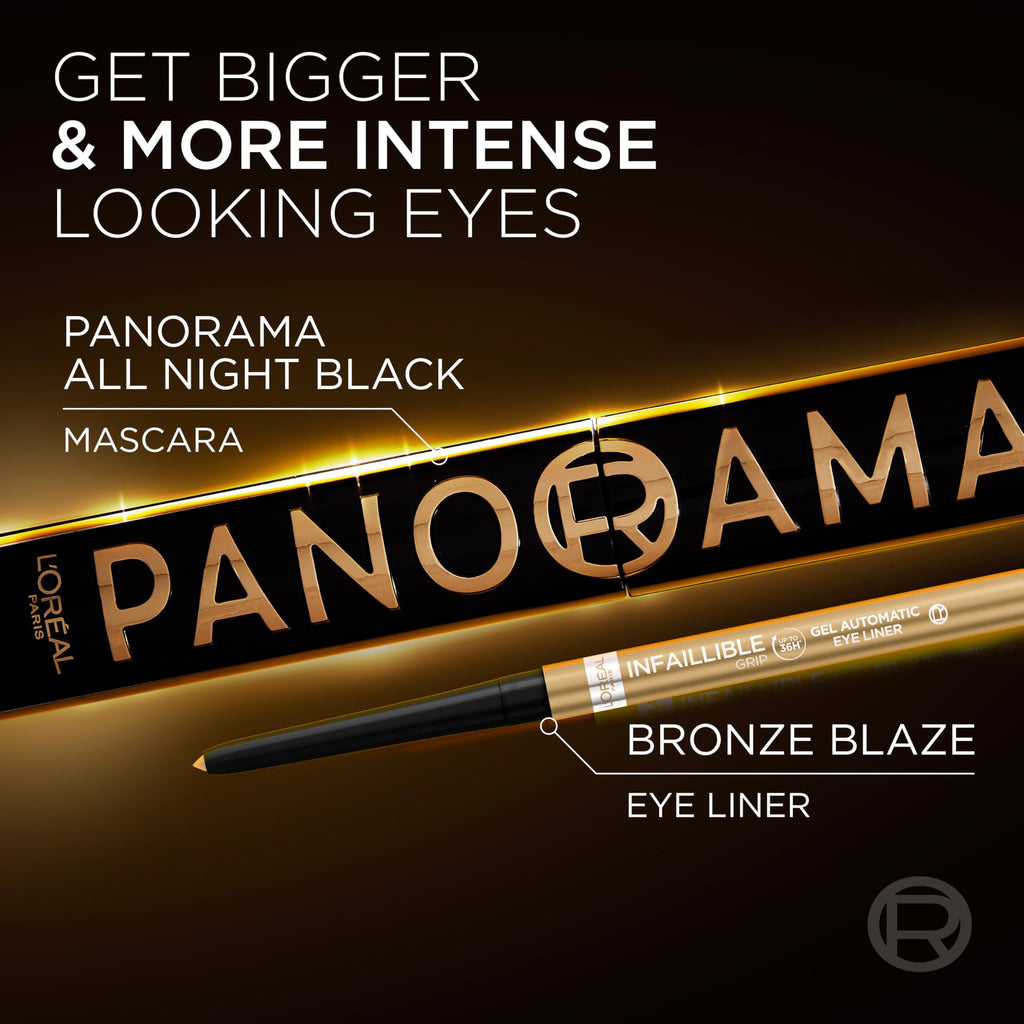 L'Oreal Paris Volume Million Lashes Panorama Mascara - Black - All Night Formula - New