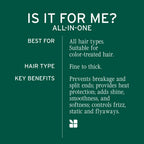Biolage All-In-One Multi-Benefit Spray - Weightless Nourishment Hair Treatment - 250ml Leave-In Conditioner - New