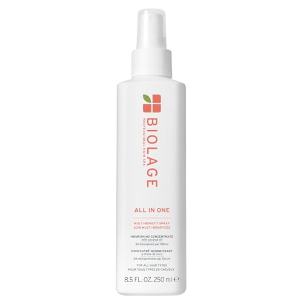 Biolage All-In-One Multi-Benefit Spray - Weightless Nourishment Hair Treatment - 250ml Leave-In Conditioner - New