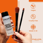 Stargazer Makeup Brush Cleaner Solution - Deep Cleaning Liquid for Foundation Eyeshadow - Cruelty-Free Brush Care - New