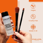 Stargazer Makeup Brush Cleaner Solution - Deep Cleaning Liquid for Foundation Eyeshadow - Cruelty-Free Brush Care - New