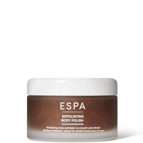 ESPA Exfoliating Body Polish 180ml - Body Scrub for Dry Rough Skin - Smooth & Refine Formula - Damaged Box