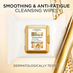 L'Oreal Paris Cleansing Wipes, Age Perfect For Mature Skin 6 Pack (25 Each) - Damaged Box