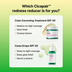Dr.Jart+ Cicapair Tiger Grass Camo Drops Tinted Face Serum SPF 20 - Centella Asiatica CC Cream Korean Skincare 30ml - New