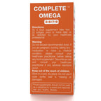 Complete Omega 3-6-7-9 Sea Buckthorn Oil 1200mg - Pure Whole Berries Non-GMO Kosher cGMP 60 Capsules - Damaged Box - BBE 03/2028