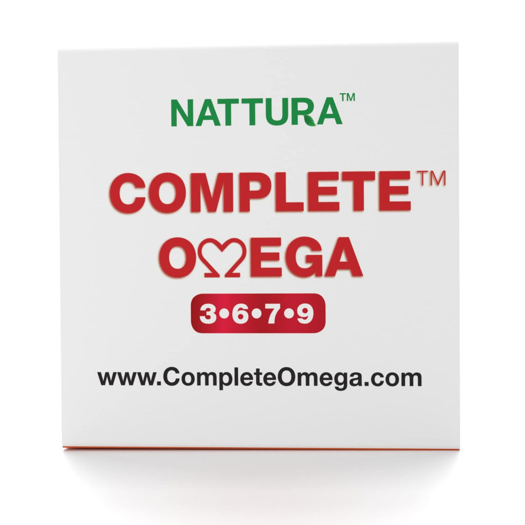 Complete Omega 3-6-7-9 Sea Buckthorn Oil 1200mg - Pure Whole Berries Non-GMO Kosher cGMP 60 Capsules - Damaged Box - BBE 03/2028