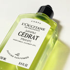 L'OCCITANE Cédrat Perfumed Shower Gel - Men's Citrus Body Wash - 250ml Bottle - New