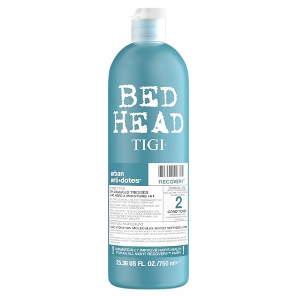 Bed Head by TIGI Recovery Conditioner - 750ml - Moisturising Hydrating Hair Care Treatment - New