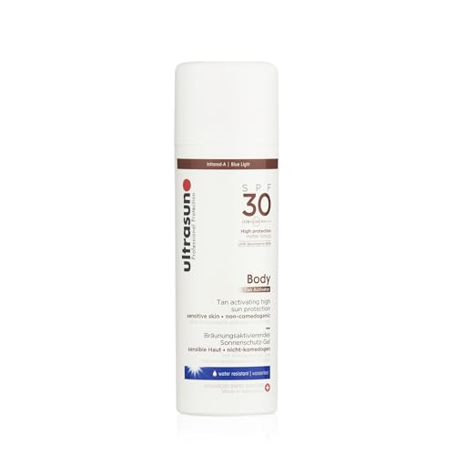 Ultrasun Body Tan Activator SPF30 150ml - Sun Protection Lotion - UVA UVB Sunscreen - Damaged Box