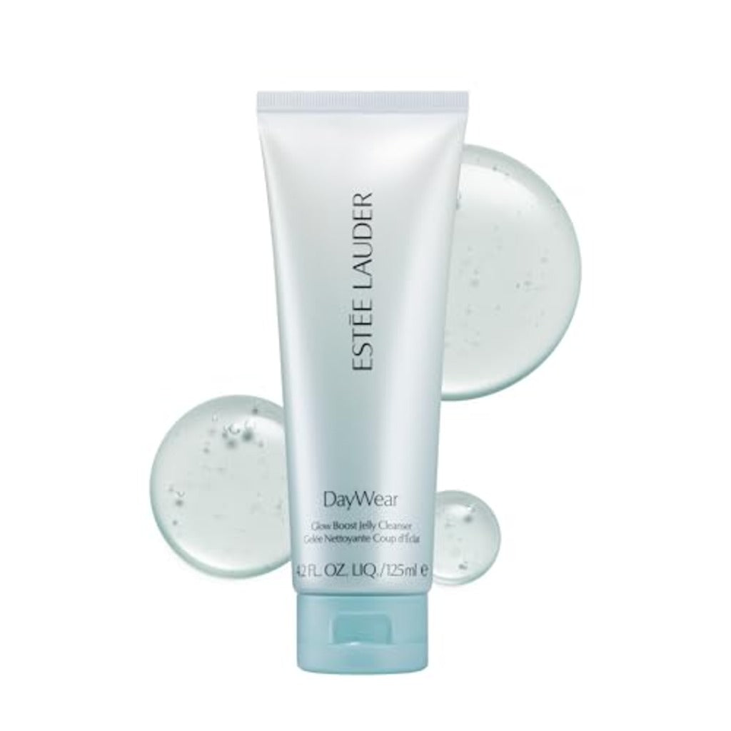 Estée Lauder DayWear Glow Boost Jelly Cleanser - Gel Face Wash with Algae, Cucumber, Caffeine - 125ml - New