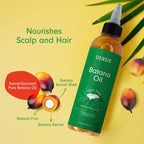 Dersie Batana Oil - 100% Pure Raw Honduras Hair Growth Oil for Thicker Stronger Hair - 4 fl oz Dr Sebi Inspired - New