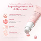 medicube Eye Serum - Salmon DNA PDRN & Pink Peptides - Anti-Aging Hydrating Under Eye Treatment - 15ml - Damaged Box