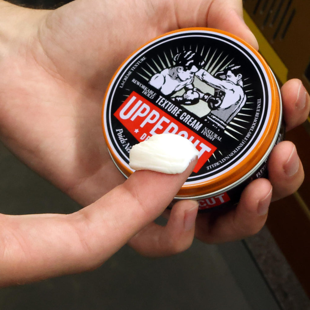 Uppercut Deluxe Texture Cream - Reworkable Hold - Matte Finish - 100g Hair Styling Wax - Damaged Box