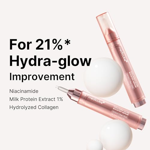 medicube Collagen Glow Booster Milk Serum - Twist & Click - Hydrating Face Skincare - Damaged Box