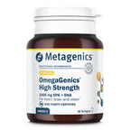 Metagenics OmegaGenics High Strength 1000mg Omega 3 Fish Oil - 30 Capsules Supplement - Damaged Box - BBE 12/2028