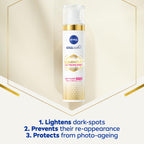 NIVEA Cellular Luminous 630 Anti Dark-Spot Daily UV Fluid SPF 50 - Face Moisturiser 40ml Hyaluronic Acid Vitamin E - Damaged Box