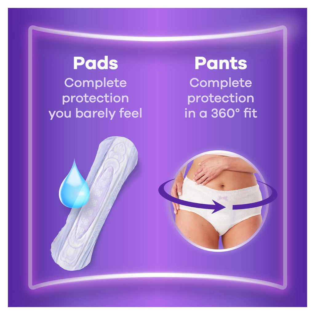 Always Discreet Incontinence Pads Long - 80 Count - Discreet Absorbency Bladder Control - Damaged Box