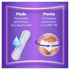 Always Discreet Incontinence Pads Long - 80 Count - Discreet Absorbency Bladder Control - Damaged Box