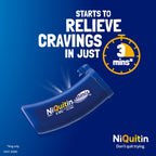NiQuitin Minis Mint 2mg Lozenges - 60 Lozenges (Pack of 3) - Nicotine Craving Relief Quit Smoking Aid - New - BBE 12/2027