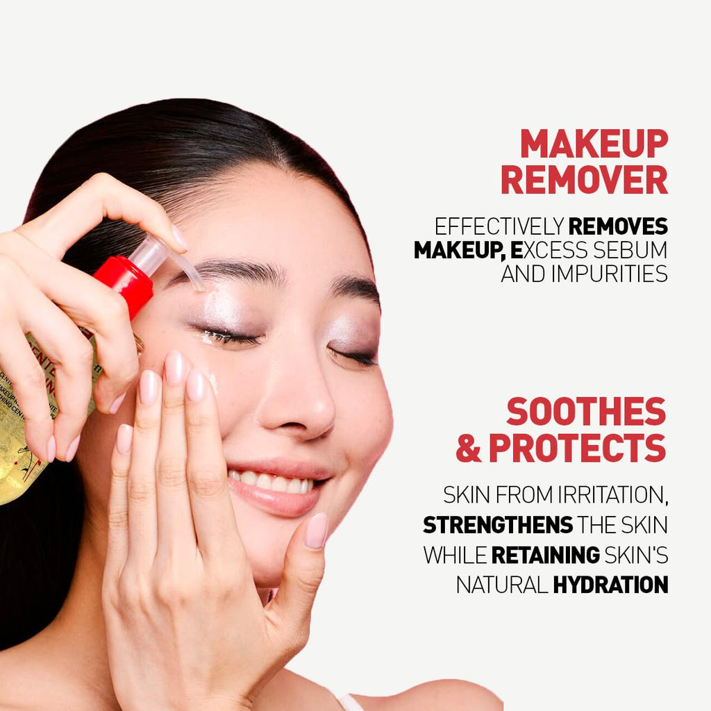 Erborian Centella Cleansing Oil - Makeup Remover - Face Hydrating Oil with Centella Asiatica - All Skin Types - 180ml - Damaged Box