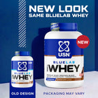 USN BlueLab 100% Whey Protein Powder Chocolate 2kg - 58 Servings - Muscle Growth & Recovery Supplement Shake - New - BBE 05/2028