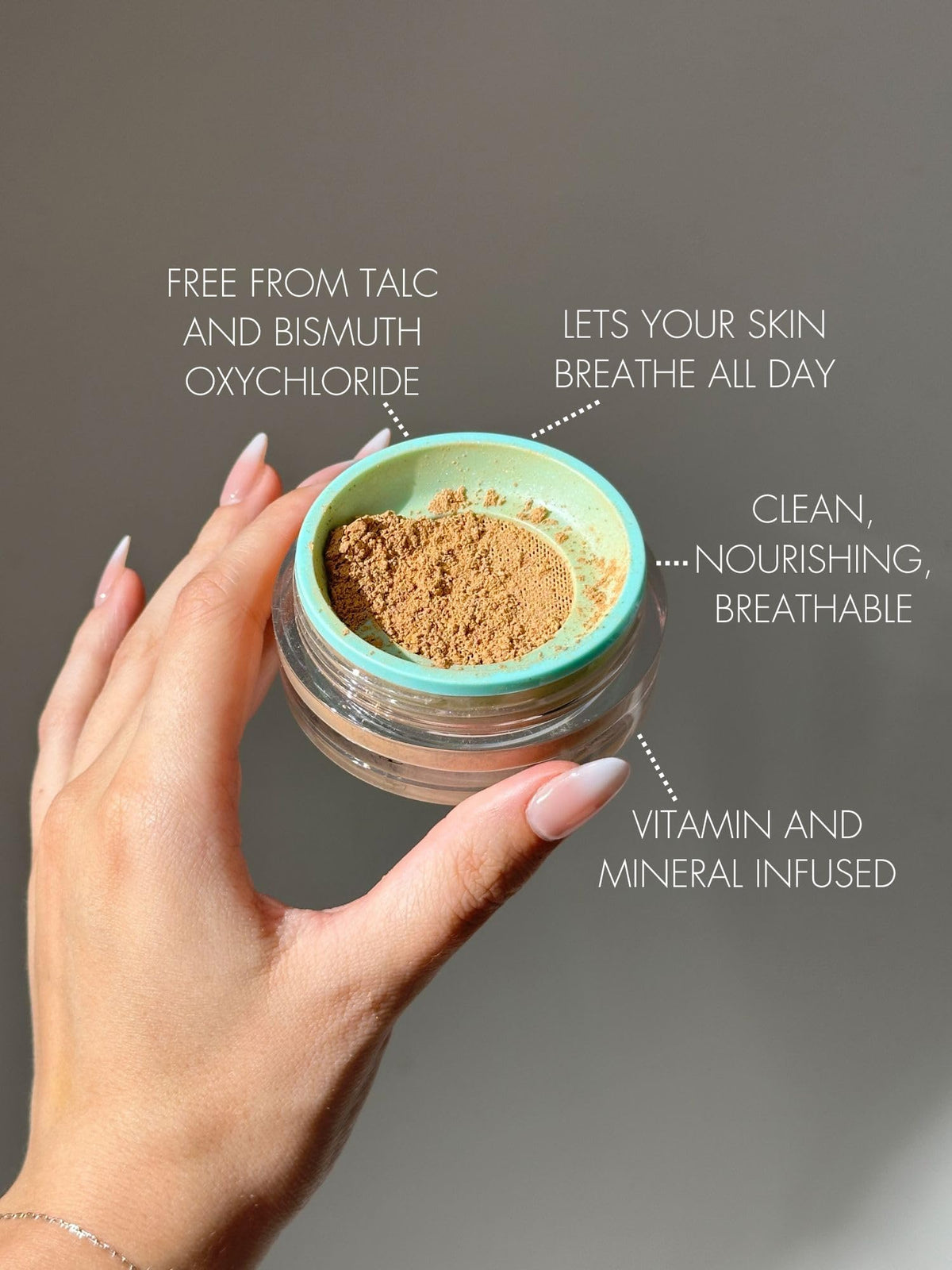 Sweed Miracle 02 Mineral Powder Foundation - Medium Light - Face Makeup - Damaged Box