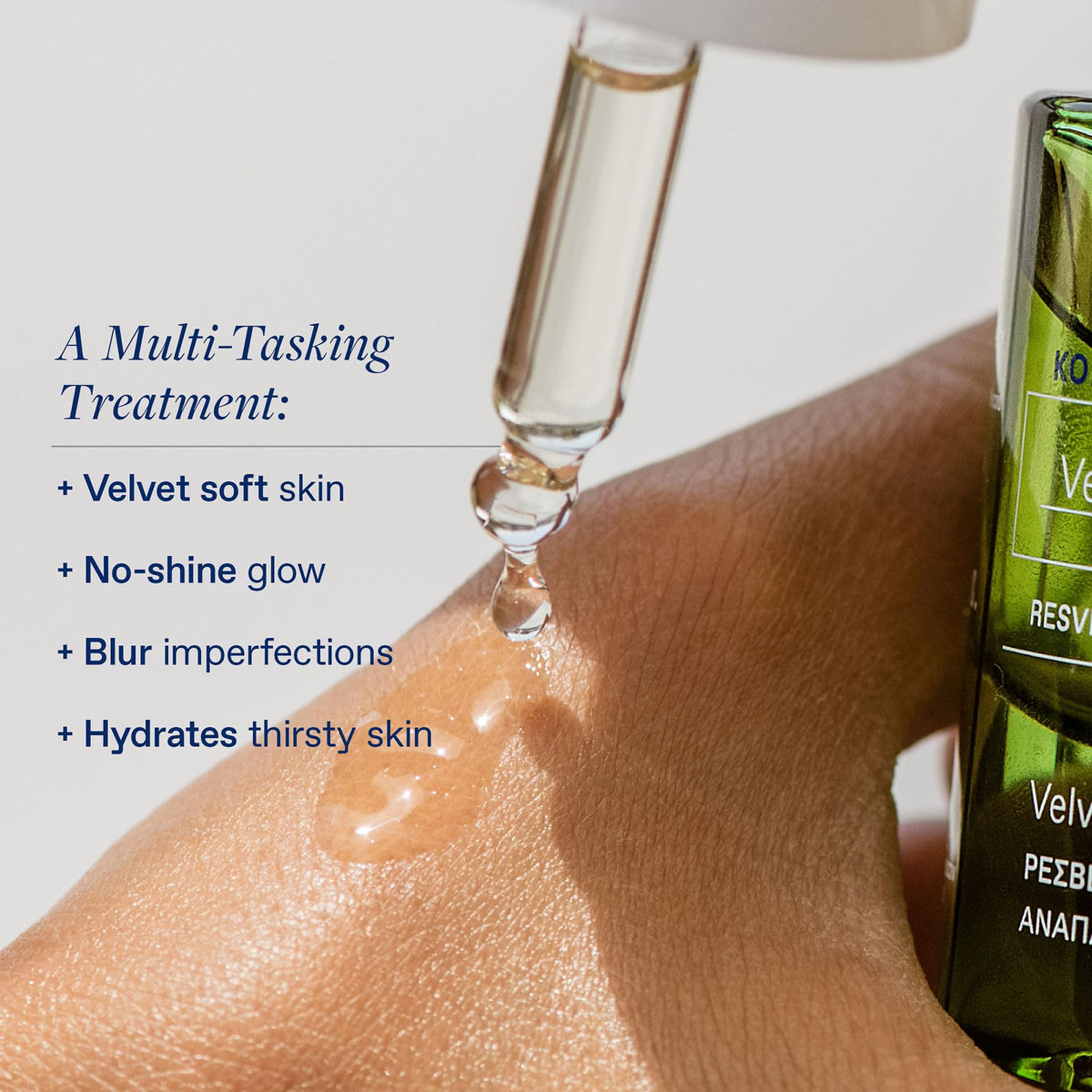 Korres Santorini Grape Velvet Skin Drink - Even Skin Tone, Radiant Skin Serum 30ml - Damaged Box