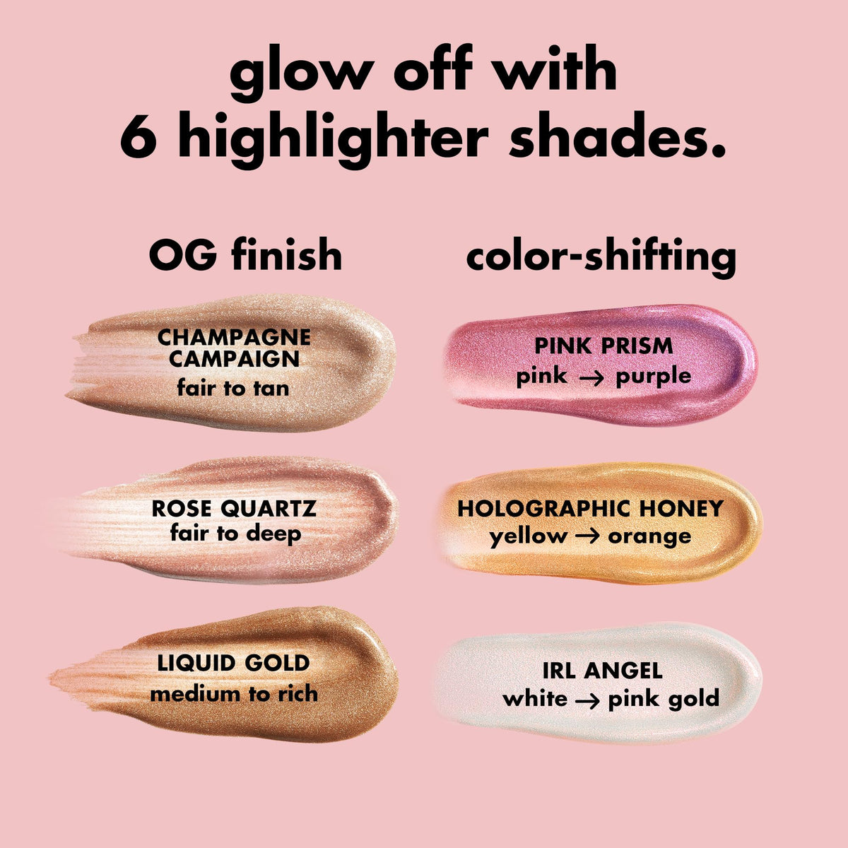 e.l.f. Halo Glow Highlight Beauty Wand - IRL Angel Liquid Highlighter - Luminous, Glowing Skin, Buildable, Vegan & Cruelty-Free - Damaged Box