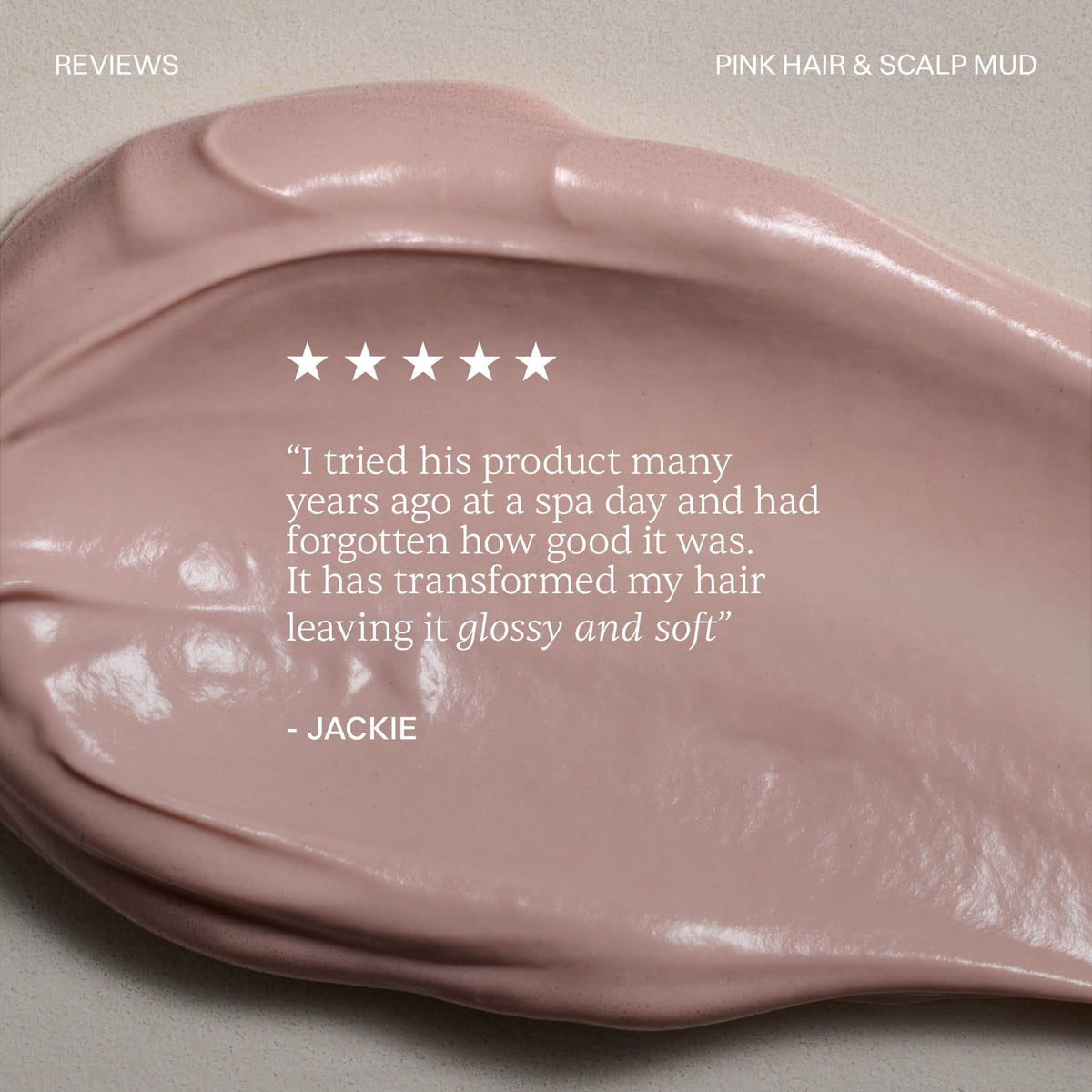 ESPA Pink Hair & Scalp Mud 200ml - Mineral-Rich Deep Conditioning Treatment Mask - Damaged Box