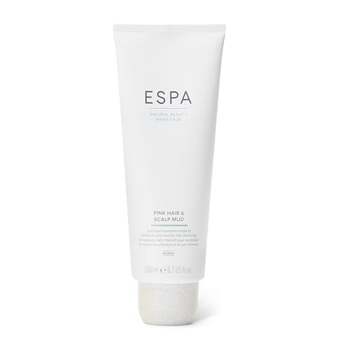 ESPA Pink Hair & Scalp Mud 200ml - Mineral-Rich Deep Conditioning Treatment Mask - Damaged Box