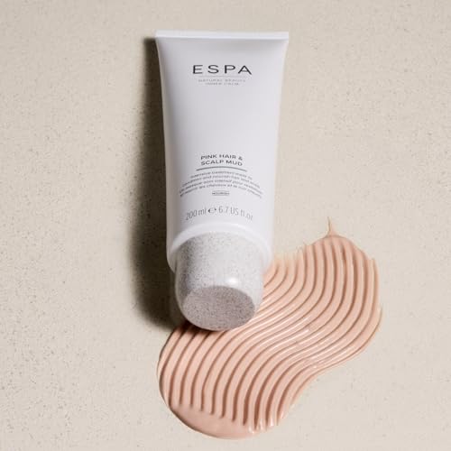 ESPA Pink Hair & Scalp Mud 200ml - Mineral-Rich Deep Conditioning Treatment Mask - Damaged Box