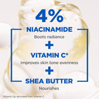 Mixa Body Lotion Niacinamide Brightening Dry Dull Skin Radiance Moisturiser 400ml - New