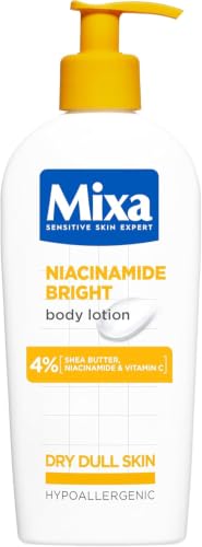 Mixa Body Lotion Niacinamide Brightening Dry Dull Skin Radiance Moisturiser 400ml - New